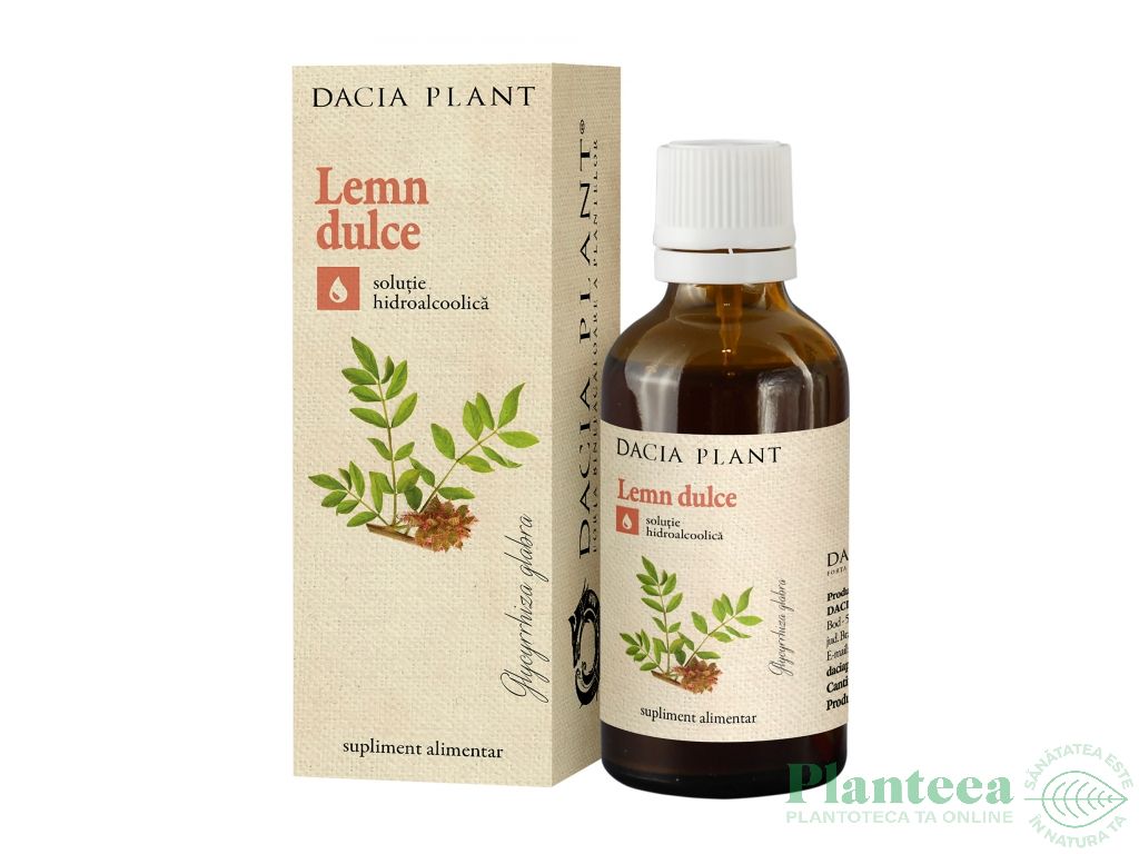 Tinctura lemn dulce 50ml - DACIA PLANT