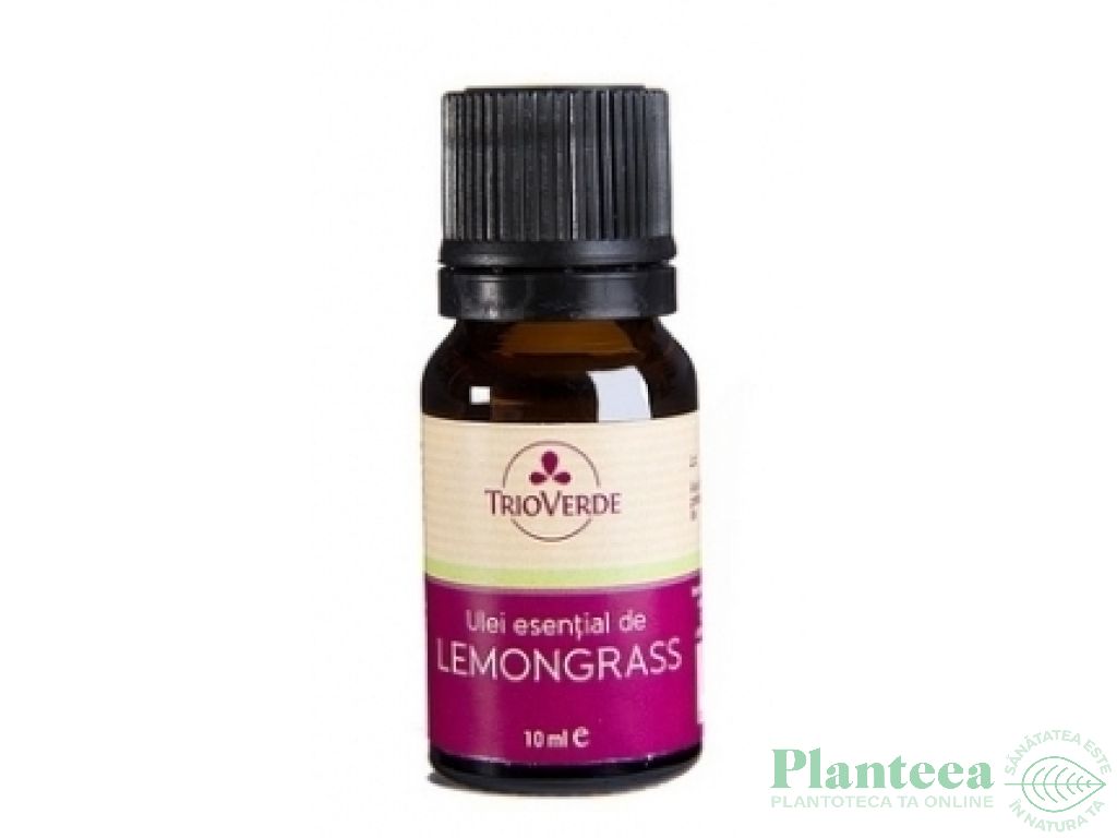 Ulei esential lemongrass 10ml - TRIO VERDE