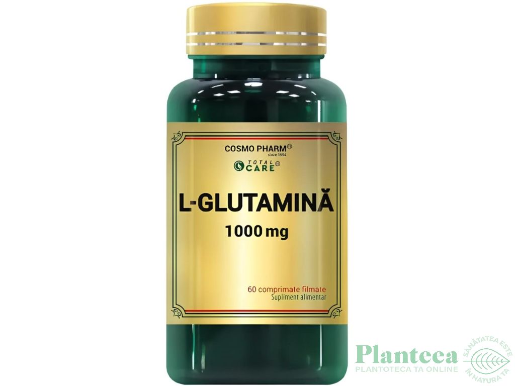 L glutamina 1000mg Total Care 60cp - COSMO PHARM