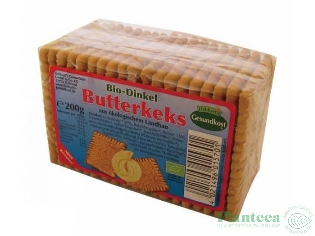 Biscuiti alac unt eco 200g - LIEBHART`S