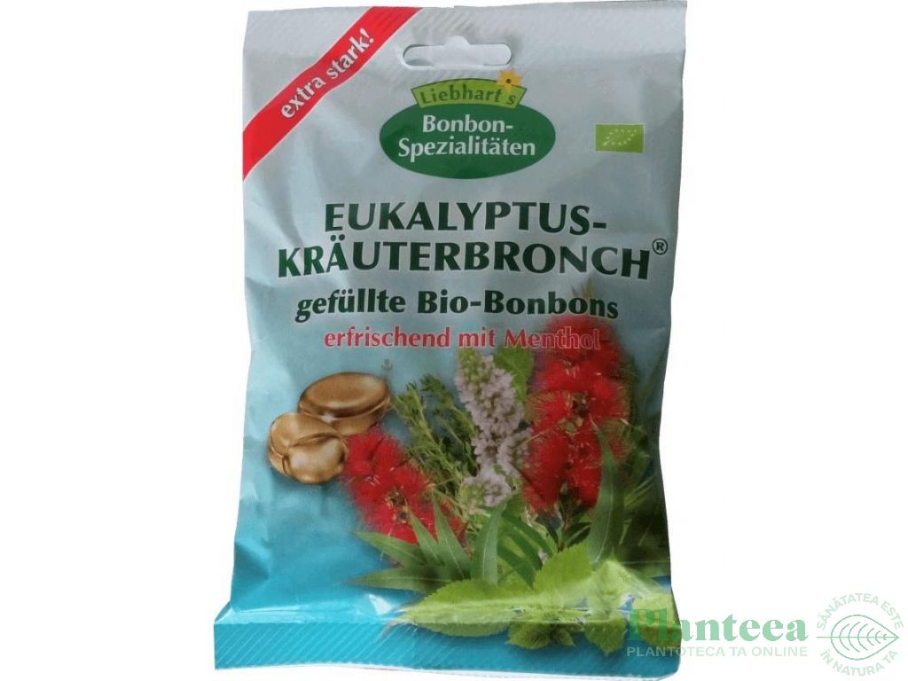 Dropsuri eucalipt plante eco 100g - LIEBHART`S