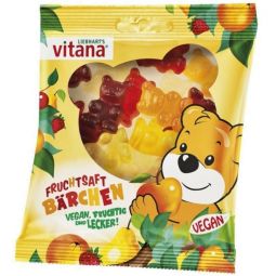 Jeleuri ursuleti fructe fara gelatina eco 100g - VITANA