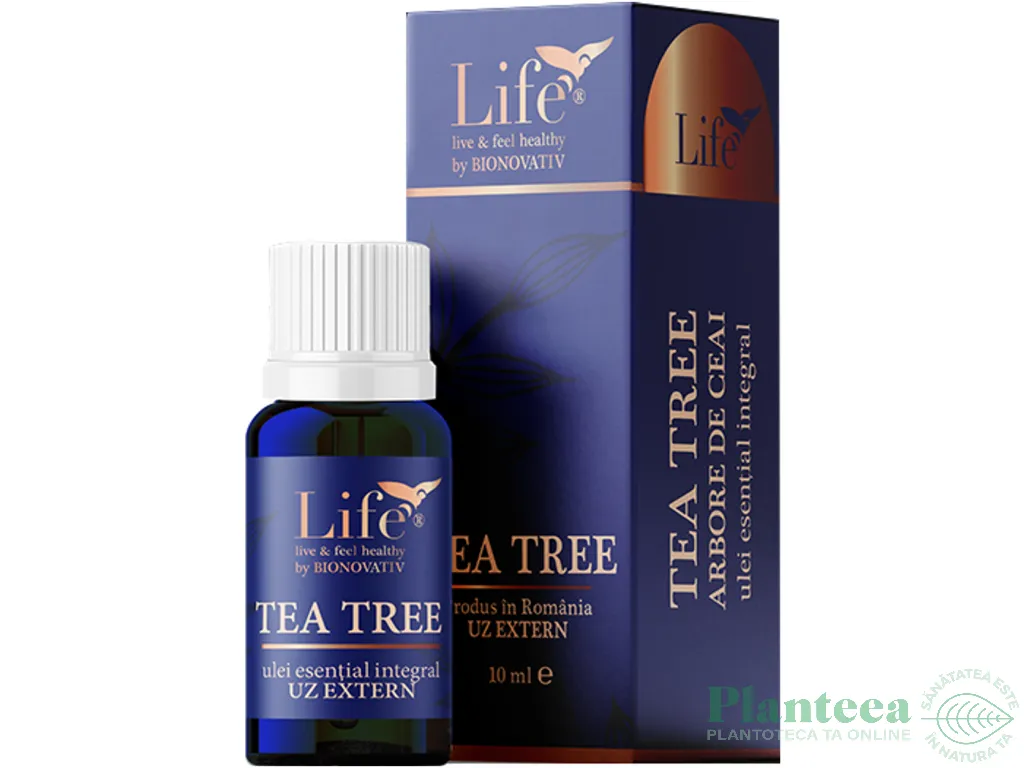 Ulei esential integral tea tree [arbore ceai] 10ml - LIFE