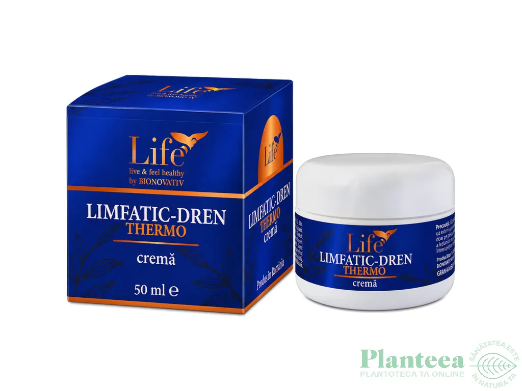 Crema Limfatic Dren thermo 50ml - LIFE