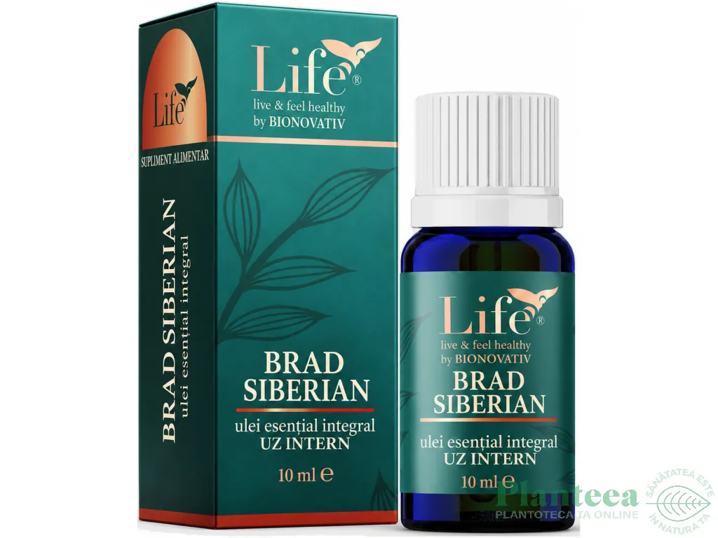 Ulei esential integral brad siberian 10ml - LIFE