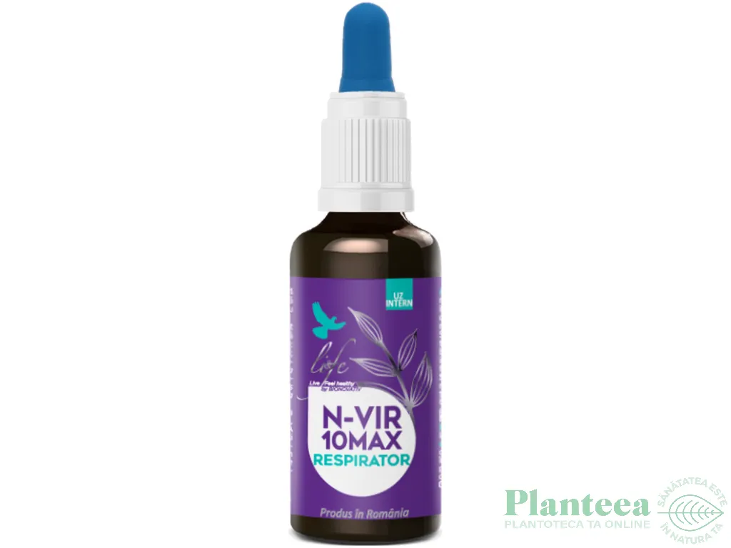 Blend uleiuri esentiale integrale N~VIR 10max respirator 50ml - LIFE
