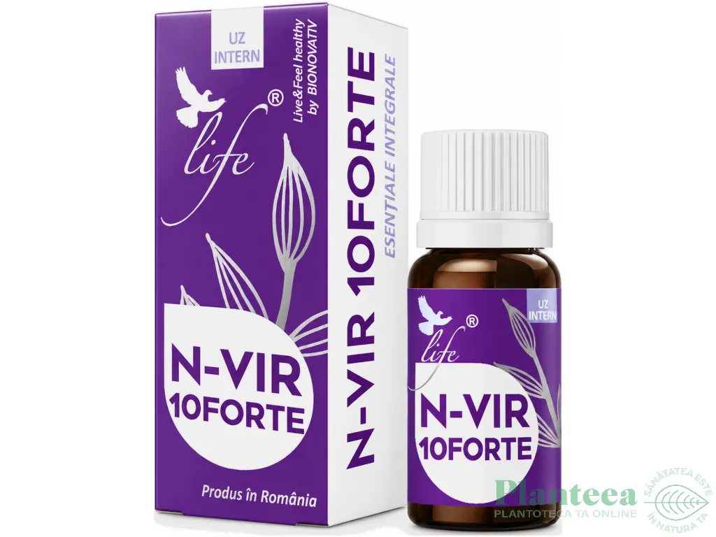 Blend uleiuri esentiale integrale N~VIR10 forte 10ml - LIFE