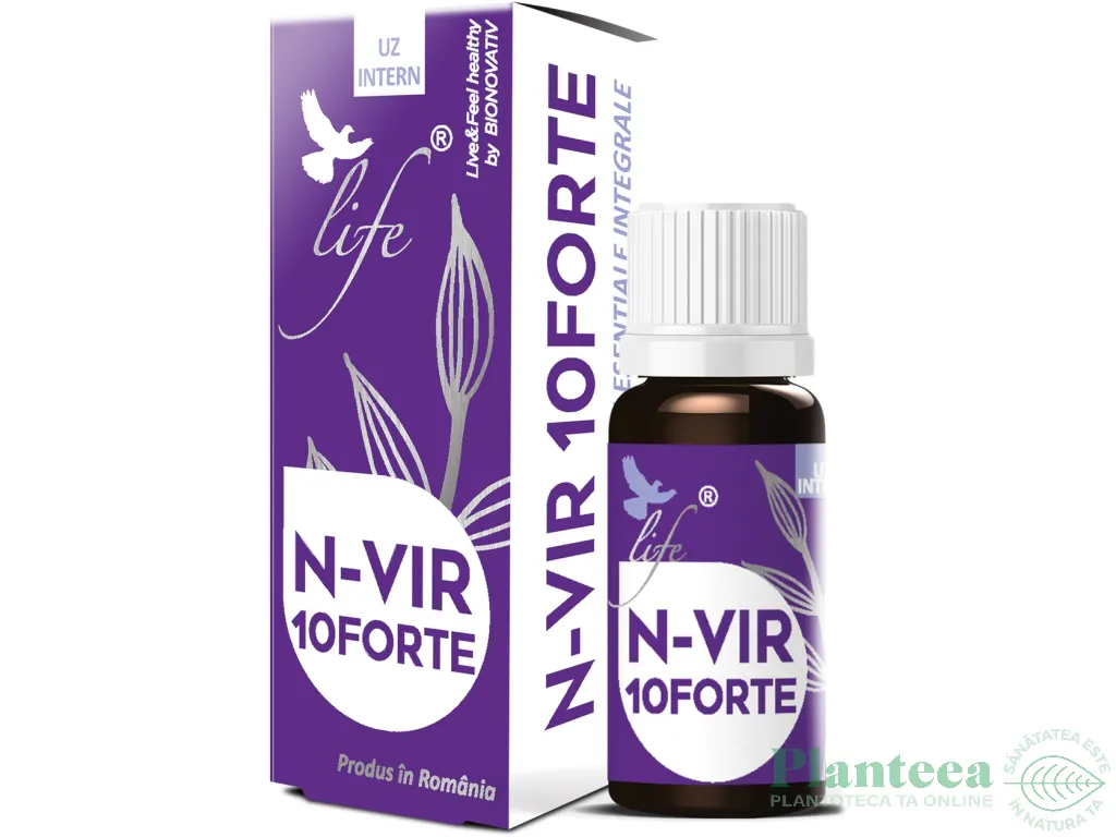 Blend uleiuri esentiale integrale N~VIR10 forte 10ml - LIFE