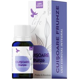 Ulei esential integral cuisoare frunze 10ml - LIFE