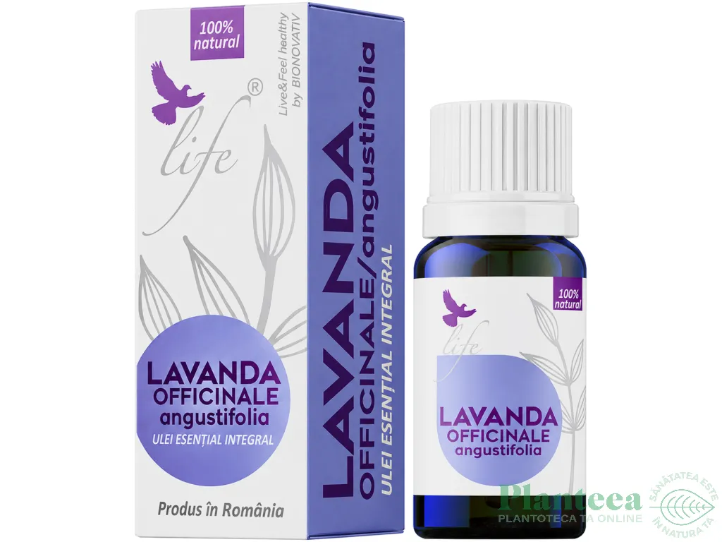 Ulei esential integral lavanda officinale 10ml - LIFE