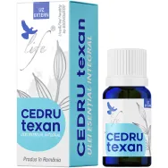 Ulei esential integral cedru texan 10ml - LIFE