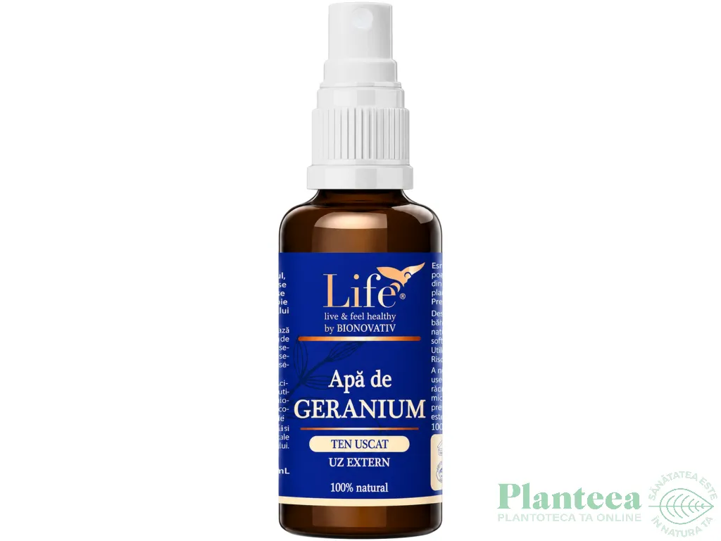 Apa florala geranium 100ml - LIFE