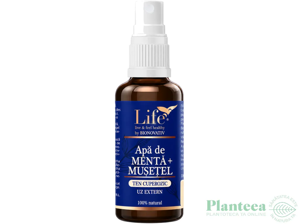 Apa florala menta musetel 100ml - LIFE