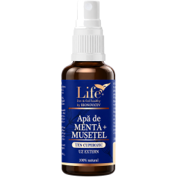 Apa florala menta musetel 100ml - LIFE