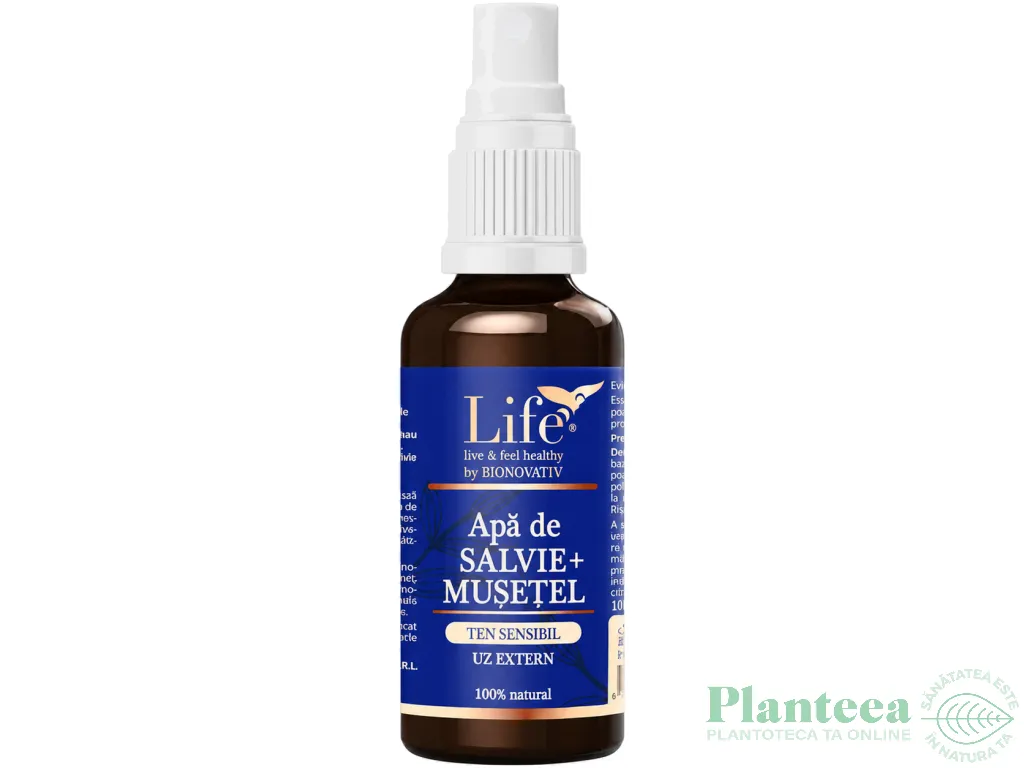 Apa florala salvie musetel 100ml - LIFE