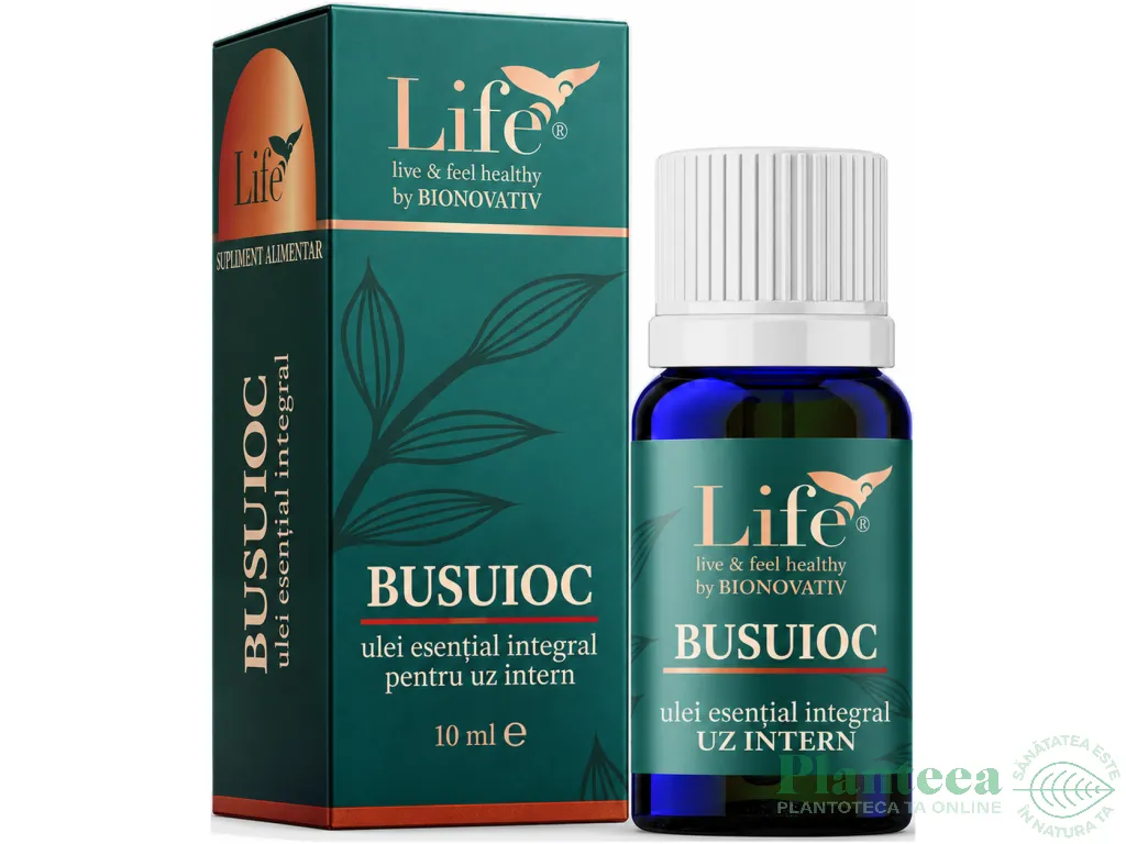 Ulei esential integral busuioc 10ml - LIFE