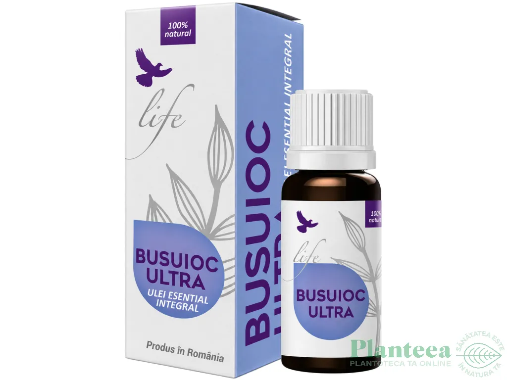 Ulei esential integral busuioc ultra 10ml - LIFE