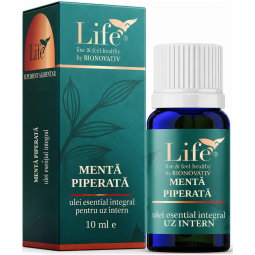 Ulei esential integral menta piperata 10ml - LIFE