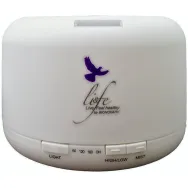 Difuzor ultrasonic uleiuri esentiale alb 500ml - LIFE