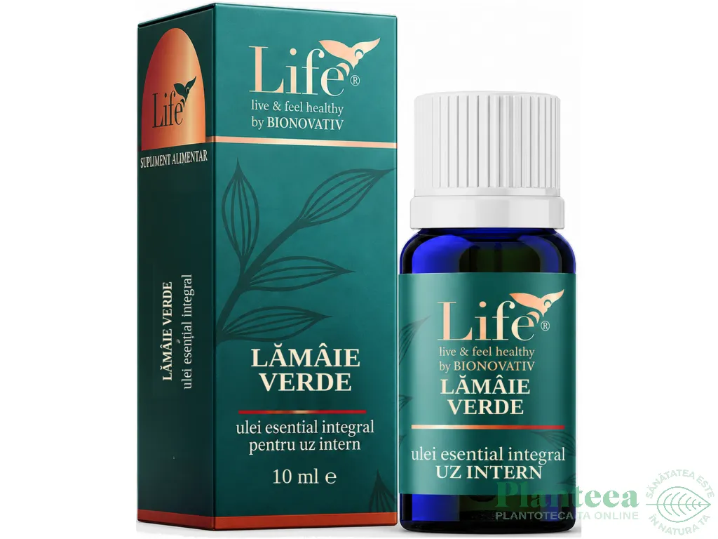 Ulei esential integral lamaie verde 10ml - LIFE