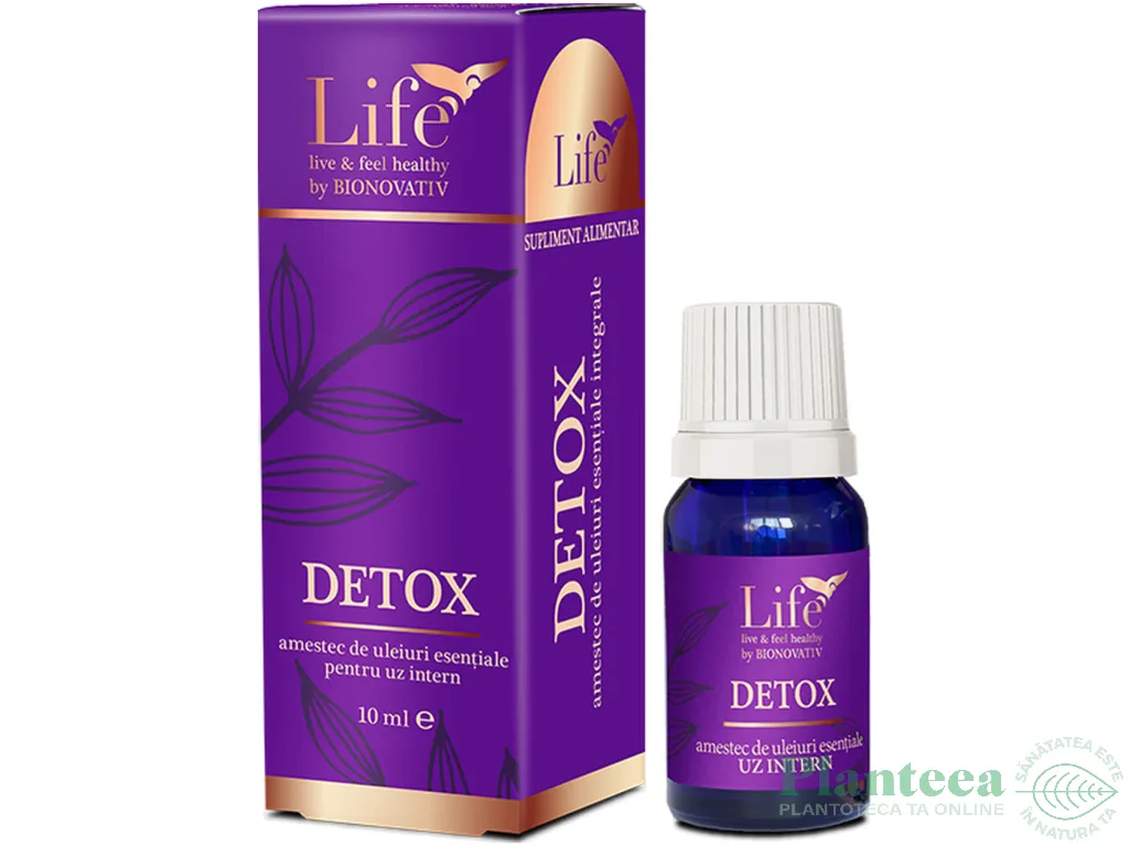 Blend uleiuri esentiale integrale Detox 10ml - LIFE