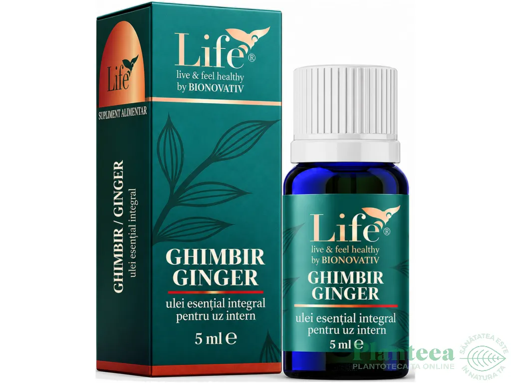 Ulei esential integral ghimbir 5ml - LIFE