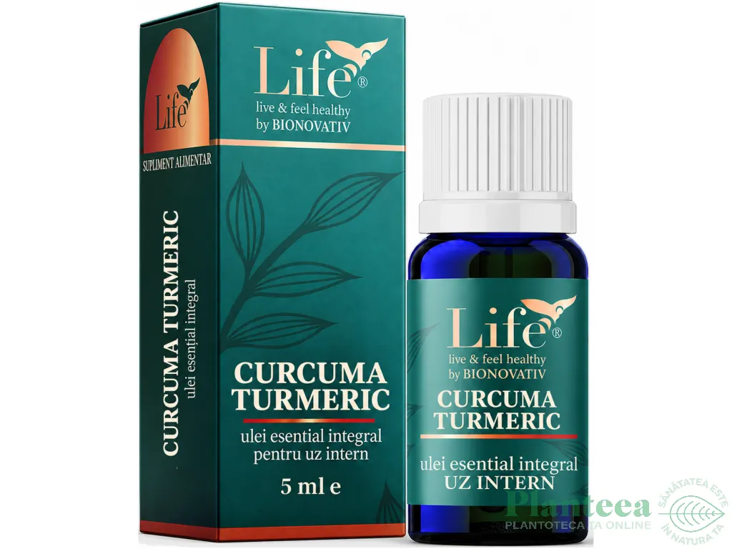 Ulei esential integral curcuma [turmeric] 5ml - LIFE