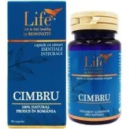Capsule ulei esential integral Cimbru 30cps - LIFE