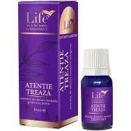 Blend uleiuri esentiale integrale Atentie treaza 10ml - LIFE