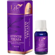 Blend uleiuri esentiale integrale Atentie treaza 10ml - LIFE