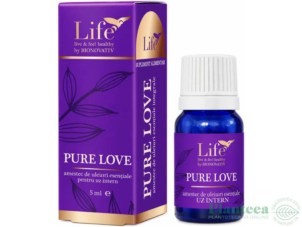 Blend uleiuri esentiale integrale Pure Love 5ml - LIFE