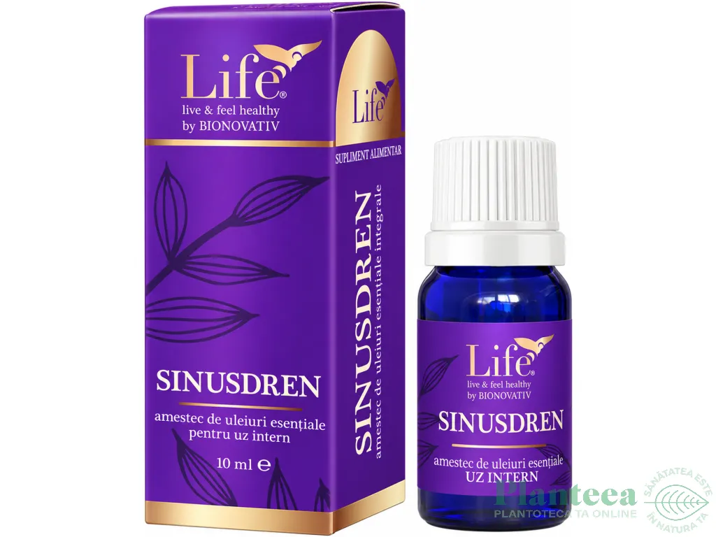 Blend uleiuri esentiale integrale SinusDren 10ml - LIFE