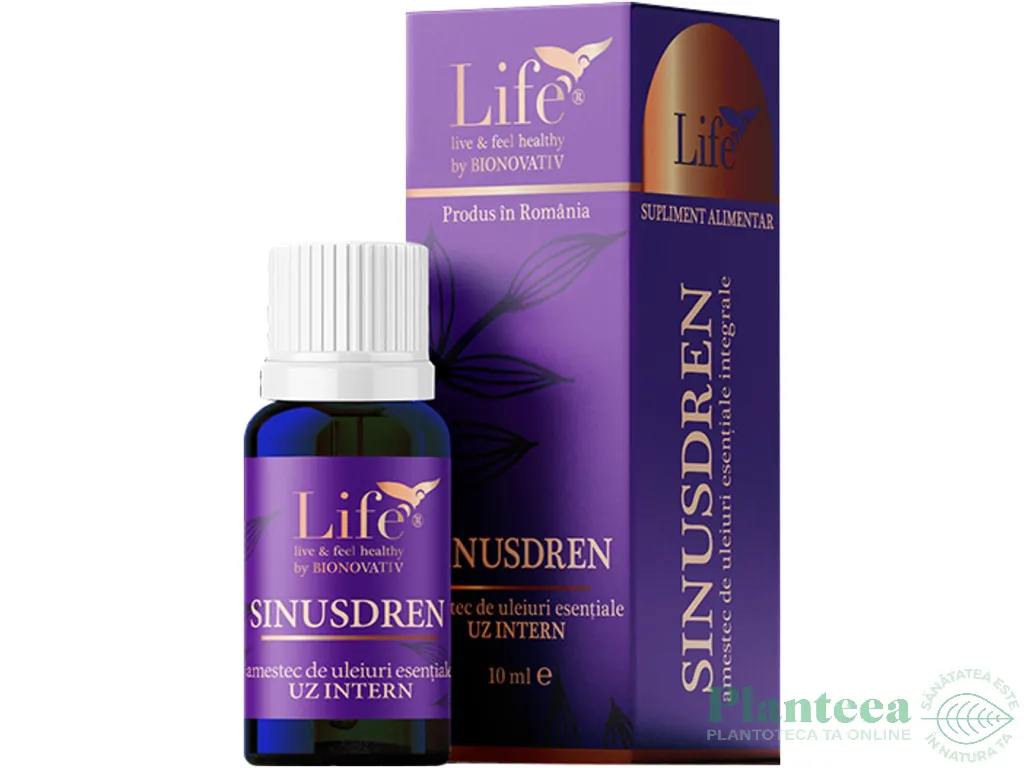 Blend uleiuri esentiale integrale SinusDren 10ml - LIFE