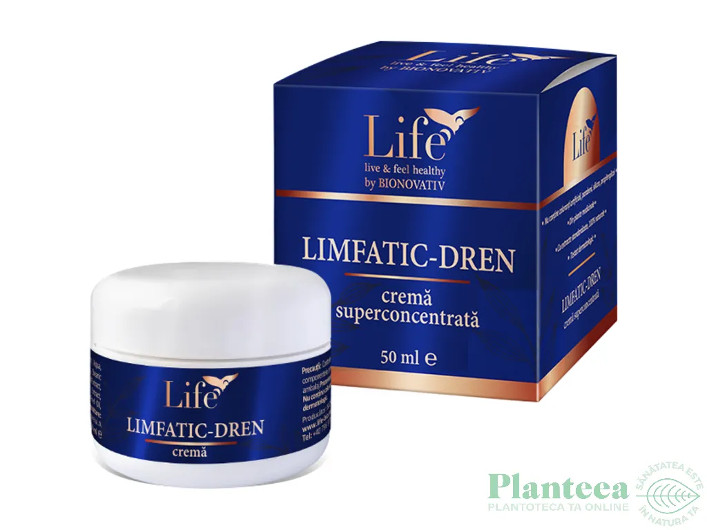 Crema Limfatic Dren 50ml - LIFE