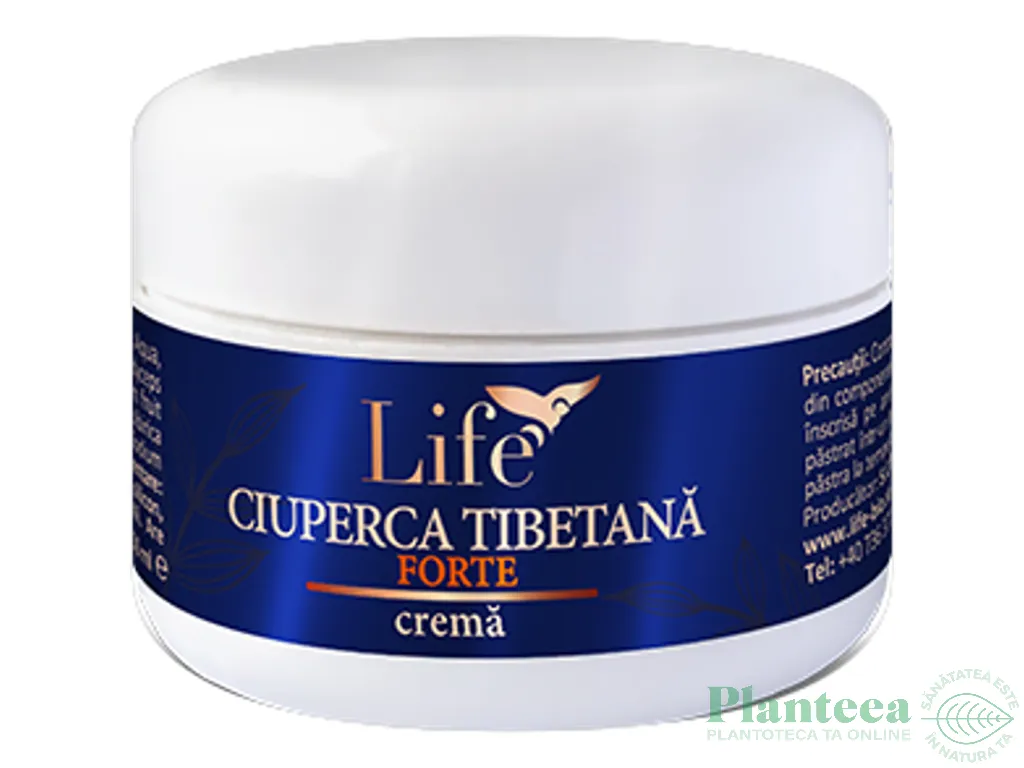 Crema ciuperca tibetana forte 50ml - LIFE