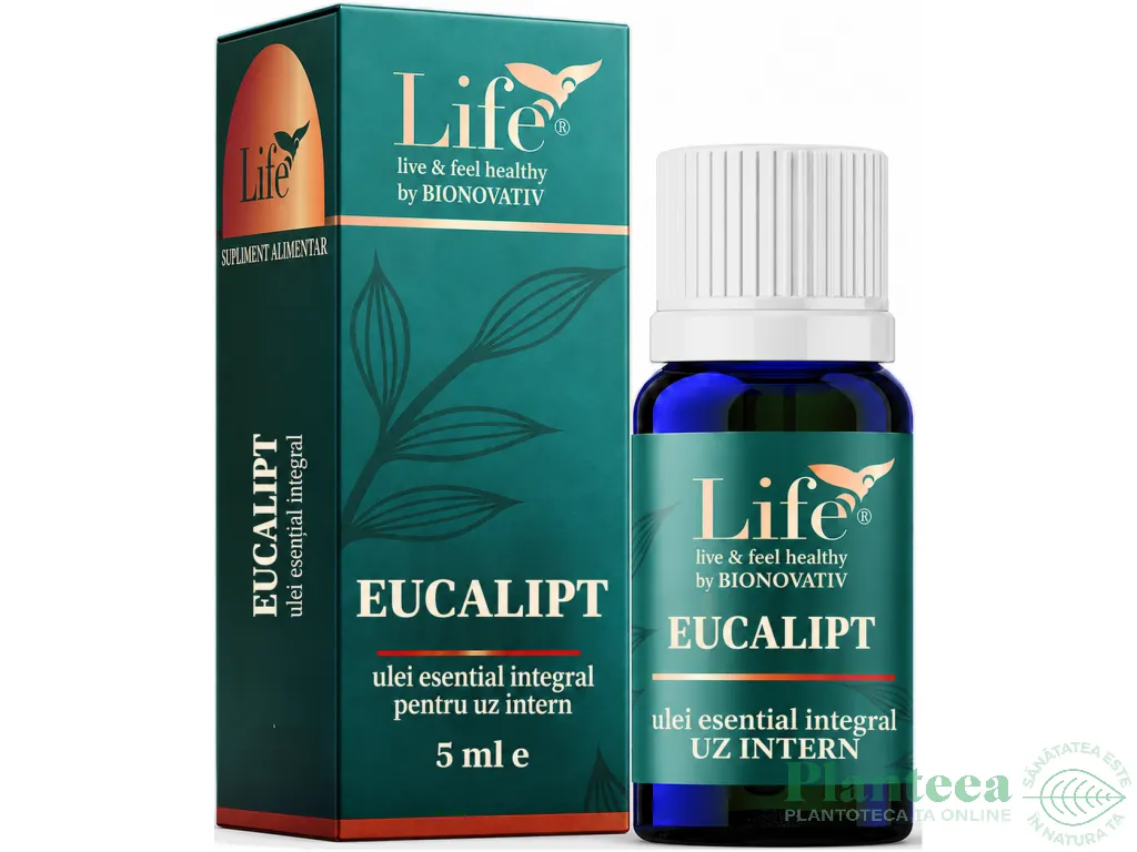 Ulei esential integral eucalipt 5ml - LIFE