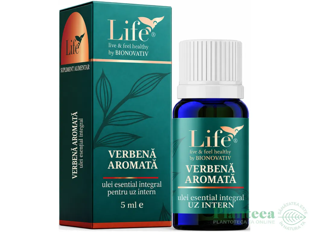 Ulei esential integral verbena aromata 5ml - LIFE