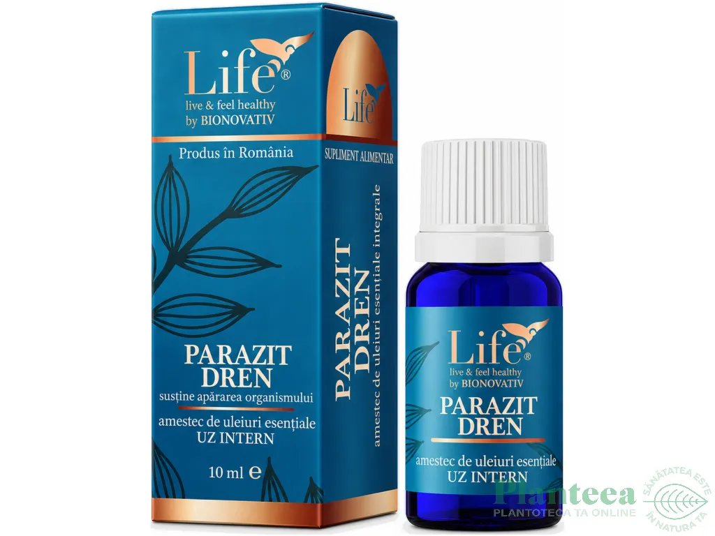 Blend uleiuri esentiale integrale Parazit Dren 10ml - LIFE