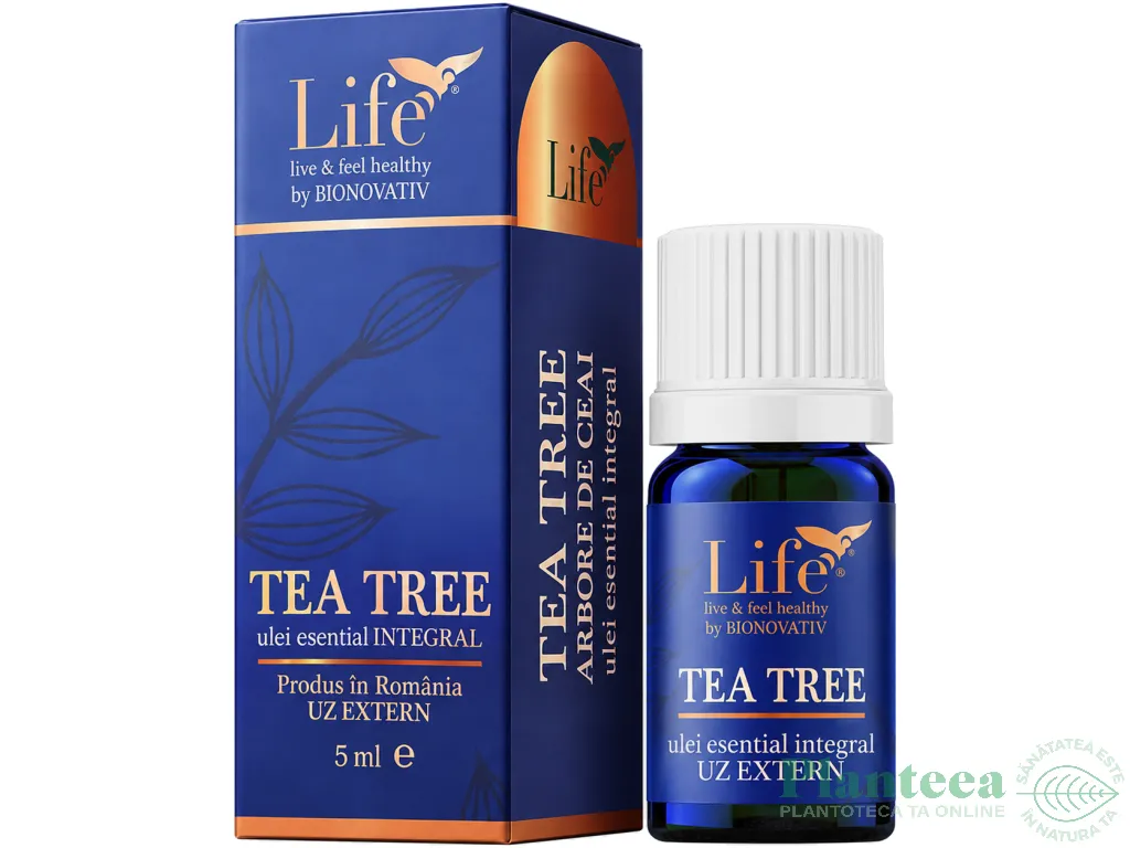 Ulei esential integral tea tree [arbore ceai] 5ml - LIFE