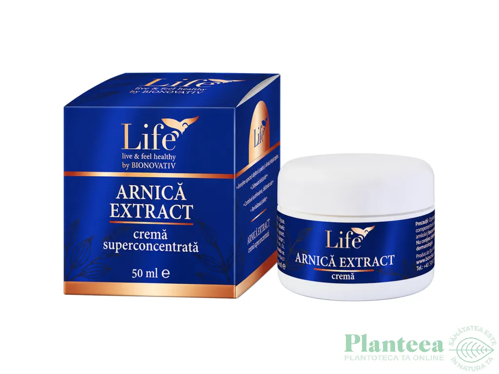 Crema superconcentrata extract arnica 50ml - LIFE