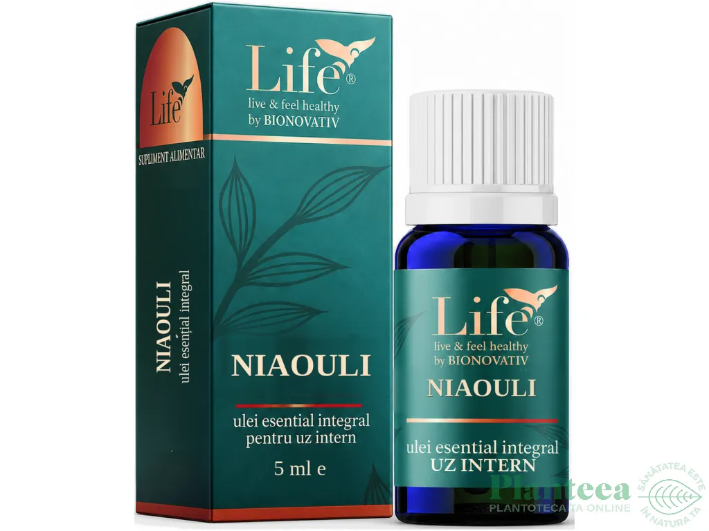 Ulei esential integral niaouli 5ml - LIFE