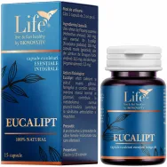Capsule ulei esential integral Eucalipt 15cps - LIFE