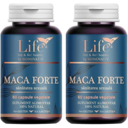 Set Maca forte 2x60cps - LIFE