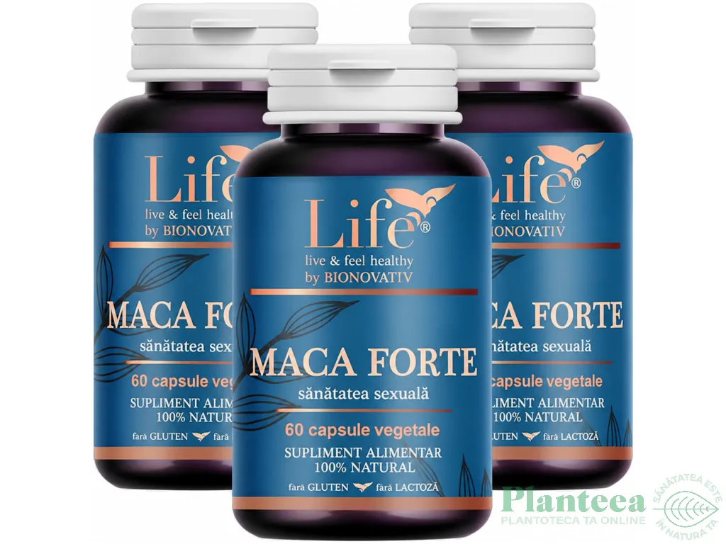Set Maca forte 3x60cps - LIFE