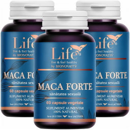 Set Maca forte 3x60cps - LIFE