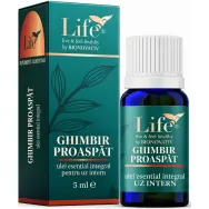 Ulei esential integral ghimbir proaspat 5ml - LIFE
