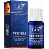 Ulei esential integral vetivert 5ml - LIFE
