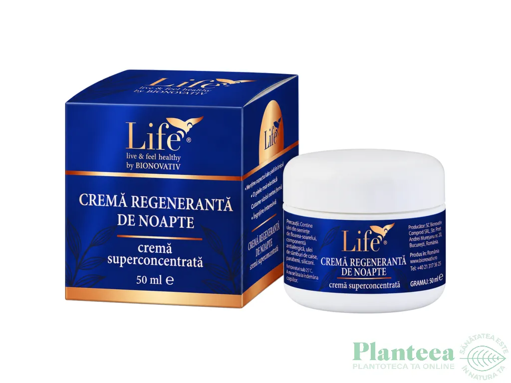 Crema regeneranta noapte 50ml - LIFE