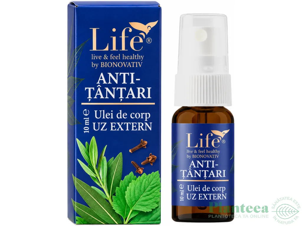 Ulei corp AntiTantari spray 10ml - LIFE