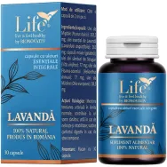 Capsule ulei esential integral Lavanda 30cps - LIFE
